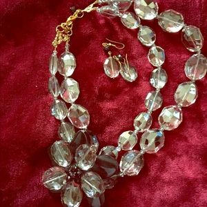 Necklace and earring set. Ea set $40